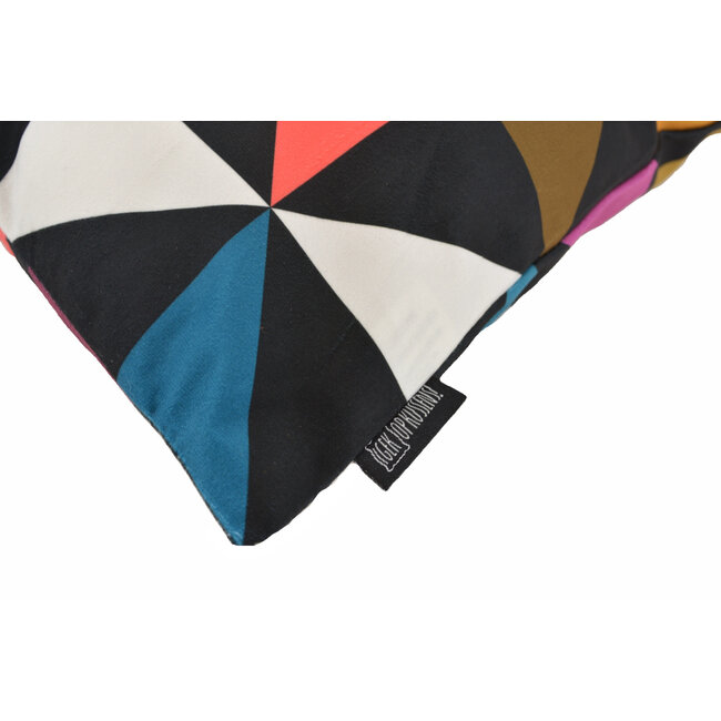 Retro Graphic Style #2 Kussenhoes | 45x45 cm | Katoen/Polyester