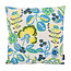 Flower / Stripe - Geel Outdoor | 45 x 45 cm | Kussenhoes | Katoen