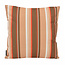 Flower/Stripe - Outdoor Beige Kissenbezug | 45x45 cm | Baumwolle