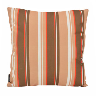 Sierkussen Flower / Stripe - Beige Outdoor | 45 x 45 cm | Katoen