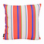 Flower / Stripe - Rood Outdoor | 45 x 45 cm | Kussenhoes | Katoen