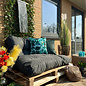 Botanical #6 - Outdoor Kissenbezug | 45x45 cm | Baumwolle/Polyester