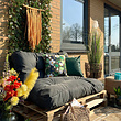 Botanical #4 - Outdoor Kussenhoes | 45x45 cm | Katoen/Polyester