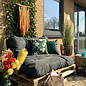 Botanical #4 - Outdoor Kussenhoes | 45x45 cm | Katoen/Polyester