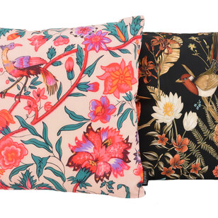 Tropic Birds #2 Kussenhoes | 45x45 cm | Katoen/Polyester