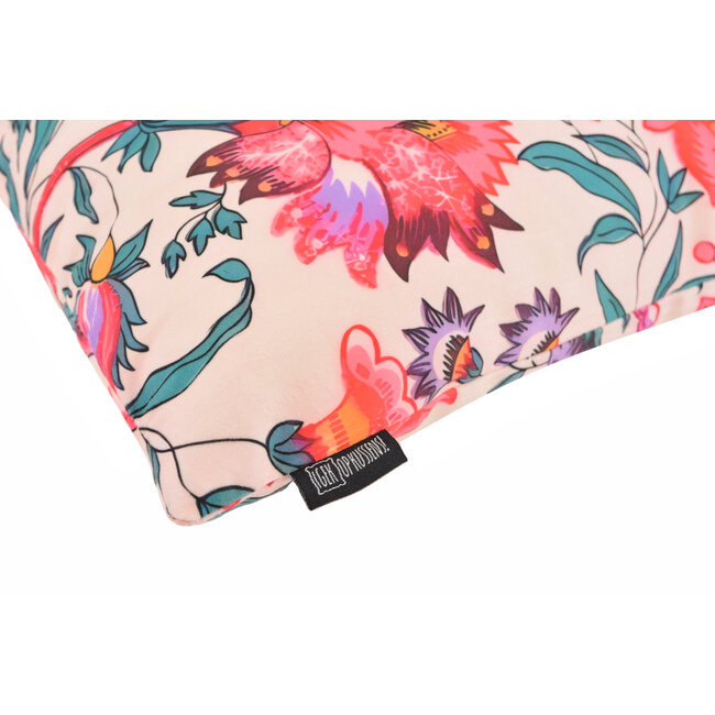 Sierkussen Tropic Birds #1 | 45 x 45 cm | Katoen/Polyester