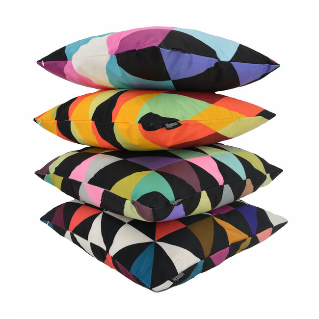 Sierkussen Retro Graphic Style #4 | 45 x 45 cm | Katoen/Polyester