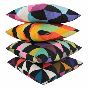 Sierkussen Retro Graphic Style #2 | 45 x 45 cm | Katoen/Polyester