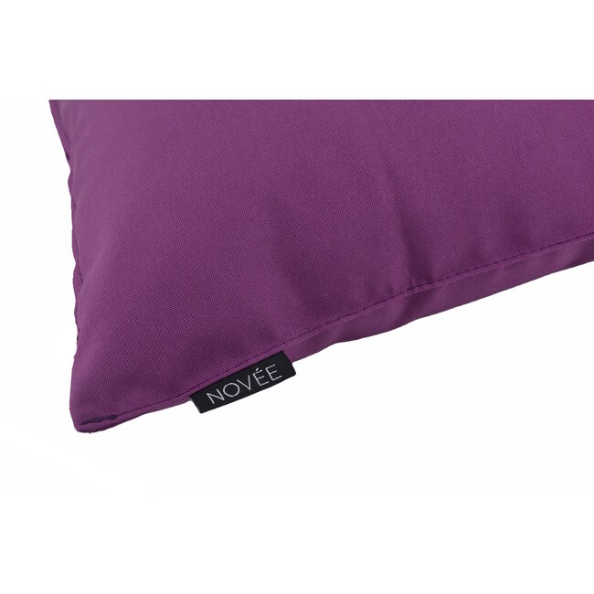 Zara - Outdoor Lila Kissenbezug | 45x45 cm | Polyester