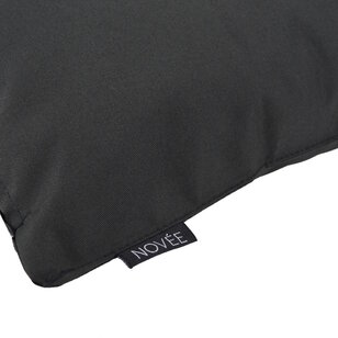 Zara Zwart - Outdoor Kussenhoes | 45x45 cm | Polyester