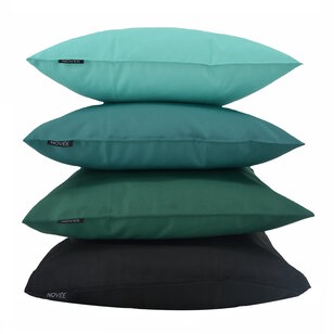 Zara Donkergroen - Outdoor Kussenhoes | 45x45 cm | Polyester