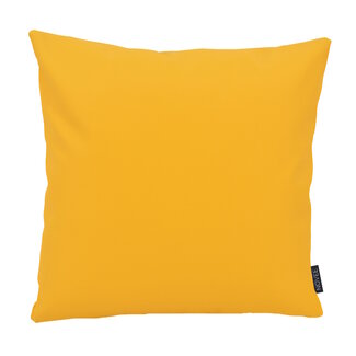 NOVÉE Jax Yellow - Outdoor Kissenbezug | 45x45 cm | PU - Leder