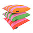 Streep Oranje/Roze | 45 x 45 cm | Kussenhoes | Katoen/Polyester