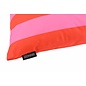Sierkussen Streep Rood/Roze | 45 x 45 cm | Katoen/Polyester
