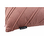 Velvet Stripe Oudroze Kussenhoes | 45x45 cm | Velvet/Polyester