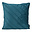 NOVÉE Velvet Stripe Petrol Kussenhoes | 45x45 cm | Velvet/Polyester