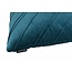 Velvet Stripe Petrol Kussenhoes | 45x45 cm | Velvet/Polyester