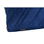 Velvet Stripe Blauw Kussenhoes | 45x45 cm | Velvet/Polyester