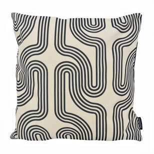 Abstract Elin Kussenhoes | 45x45 cm | Katoen/Linnen