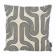 Sierkussen Abstract Elin | 45 x 45 cm | Katoen/Linnen