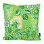 Flower / Stripe - Groen Outdoor | 45 x 45 cm | Kussenhoes | Katoen