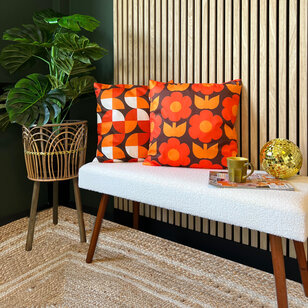 Retro Style #6 Kissenbezug | 45x45 cm | Baumwolle/Polyester