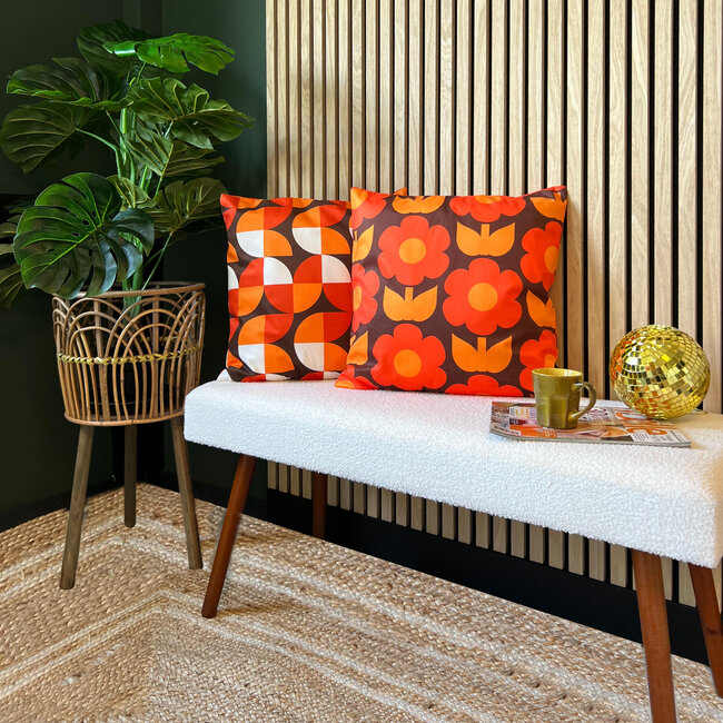 Retro Style #7 Kissenbezug | 45x45 cm | Baumwolle/Polyester