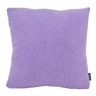 NOVÉE Teddy Lila Kussenhoes | 45x45 cm | Polyester