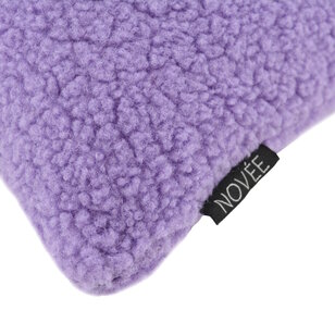Teddy Lila Kussenhoes | 45x45 cm | Polyester