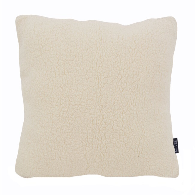 Sierkussen Teddy Crème | 45 x 45 cm | Polyester