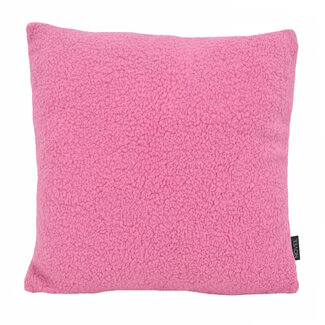 NOVÉE Teddy Rosa Kissenbezug | 45x45 cm | Polyester