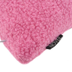 Teddy Roze Kussenhoes | 45x45 cm | Polyester