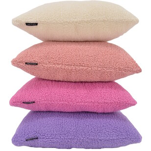 Teddy Roze Kussenhoes | 45x45 cm | Polyester
