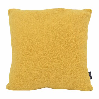 Gek op kussens! Sierkussen Teddy Geel | 45 x 45 cm | Polyester