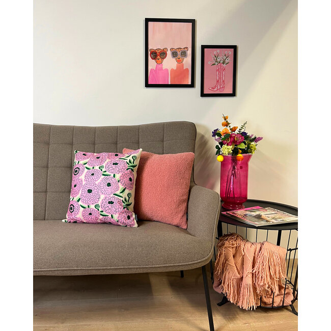 Fusion Flowers #4 | 45 x 45 cm | Kussenhoes | Katoen/Polyester