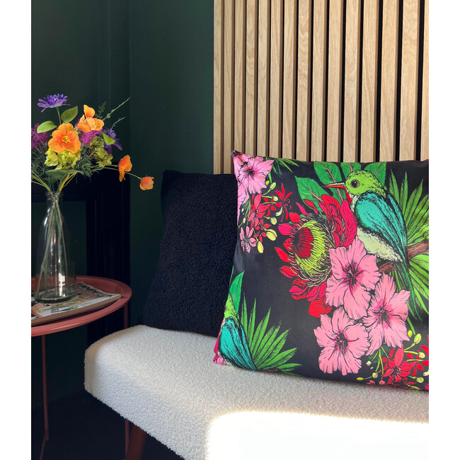 Color Bird Kissenbezug | 45x45 cm | Baumwolle/Polyester