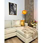 Sierkussen Metallic Gold | 45 x 45 cm | PVC / PU Leder