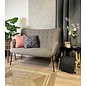 Loneta Mauve Kissenbezug | 45x45 cm | Baumwolle/Polyester