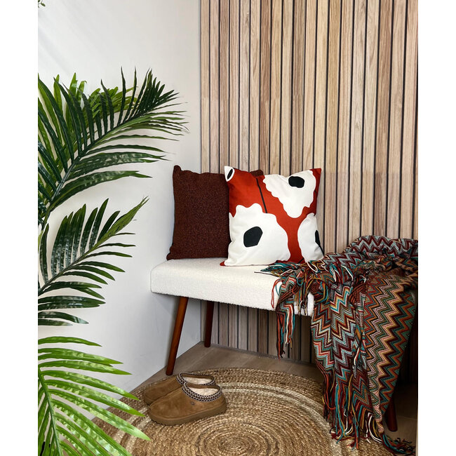 Sierkussen Kenzo Terra - Outdoor | 45 x 45 cm | Katoen/Polyester