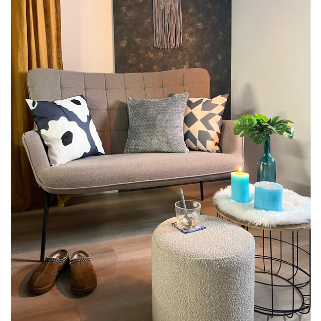 Sierkussen Kenzo Grey - Outdoor | 45 x 45 cm | Katoen/Polyester