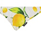 Citroenen Wit/Geel Kussenhoes | 45x45 cm | Katoen/Polyester