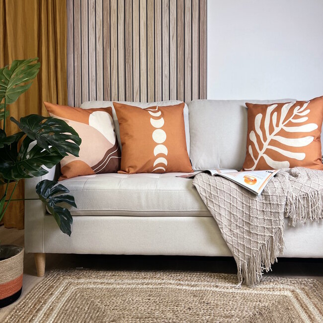 Sun Kussenhoes | 45x45 cm | Katoen/Linnen