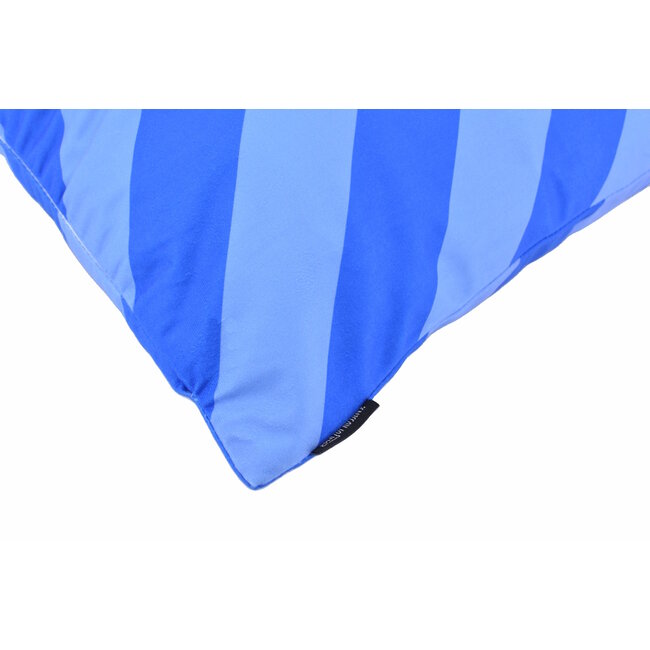 Stripe Blauw/Donkerblauw  | 45 x 45 cm | Kussenhoes | Katoen/Polyester