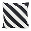 Stripe Zwart/Wit | 45 x 45 cm | Kussenhoes | Katoen/Polyester