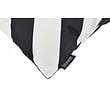 Stripe Zwart/Wit Kussenhoes | 45x45 cm | Katoen/Polyester