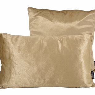 Sierkussen Velvet Goud/Bruin Long | 30 x 50 cm | Velvet/Polyester