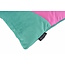 Velvet Swirl Groen/Roze Kussenhoes | 30x50 cm | Fluweel/Polyester