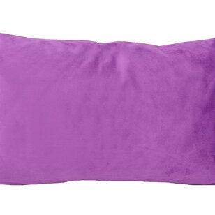 Velvet Swirl Lila/Rosa Kissenbezug | 30x50 cm | Samt/Polyester