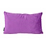 Velvet Swirl Paars/Roze Kussenhoes | 30x50 cm | Fluweel/Polyester