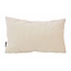 Velvet Swirl Crème/Beige Kussenhoes | 30x50 cm | Fluweel/Polyester